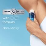 NIVEA MEN Fresh Active 50ml Deo Underarm Roll On | With Fresh Ocean Extracts Scent| 72 H Freshness| 0% Alcohol | - Image 3